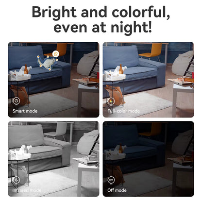 IMOU Ranger 2C Pro Telecamera Wifi Da 3 MP Sorveglianza Di Conversazione Bidirezionale Sicurezza 360 ° Copertura Telecamera per Chiamate One Touch Con Rilevamento Di Animali Domestici Umani