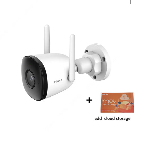 IMOU Wifi Outdoor Camera Bullet 2C 2MP Surveillance IP Camera Automatic Tracking Weatherproof AI Human Detection Outdoor Camera