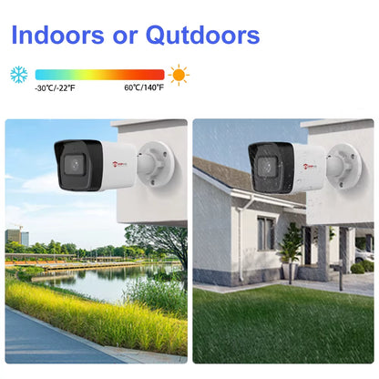 Anpviz 8MP POE IP Bullet Camera Outdoor Smart Dual-Light Color Vu 30M CCTV Video Surveillance SD Card Slot Human/Car Detection