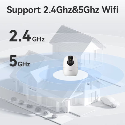 IMOU Ranger 2C Pro Telecamera Wifi Da 3 MP Sorveglianza Di Conversazione Bidirezionale Sicurezza 360 ° Copertura Telecamera per Chiamate One Touch Con Rilevamento Di Animali Domestici Umani