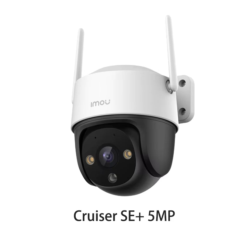 IMOU Cruiser SE+ 5MP 3K Wifi Camera Dual Antenna Outdoor IP66 Weatherproof Full Color Tracking Camera AI Human Detection Camera