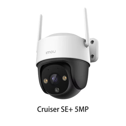 IMOU Cruiser SE+ 5MP 3K Wifi Camera Dual Antenna Outdoor IP66 Weatherproof Full Color Tracking Camera AI Human Detection Camera